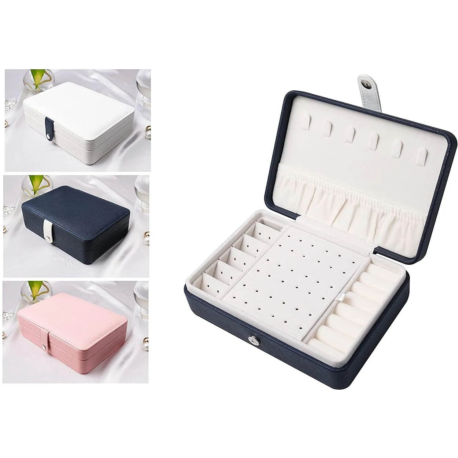 Jewellery Organiser|Storage for Necklace, Earrings, Ring, Bracelet, Watch, Make-up | Gifts for her