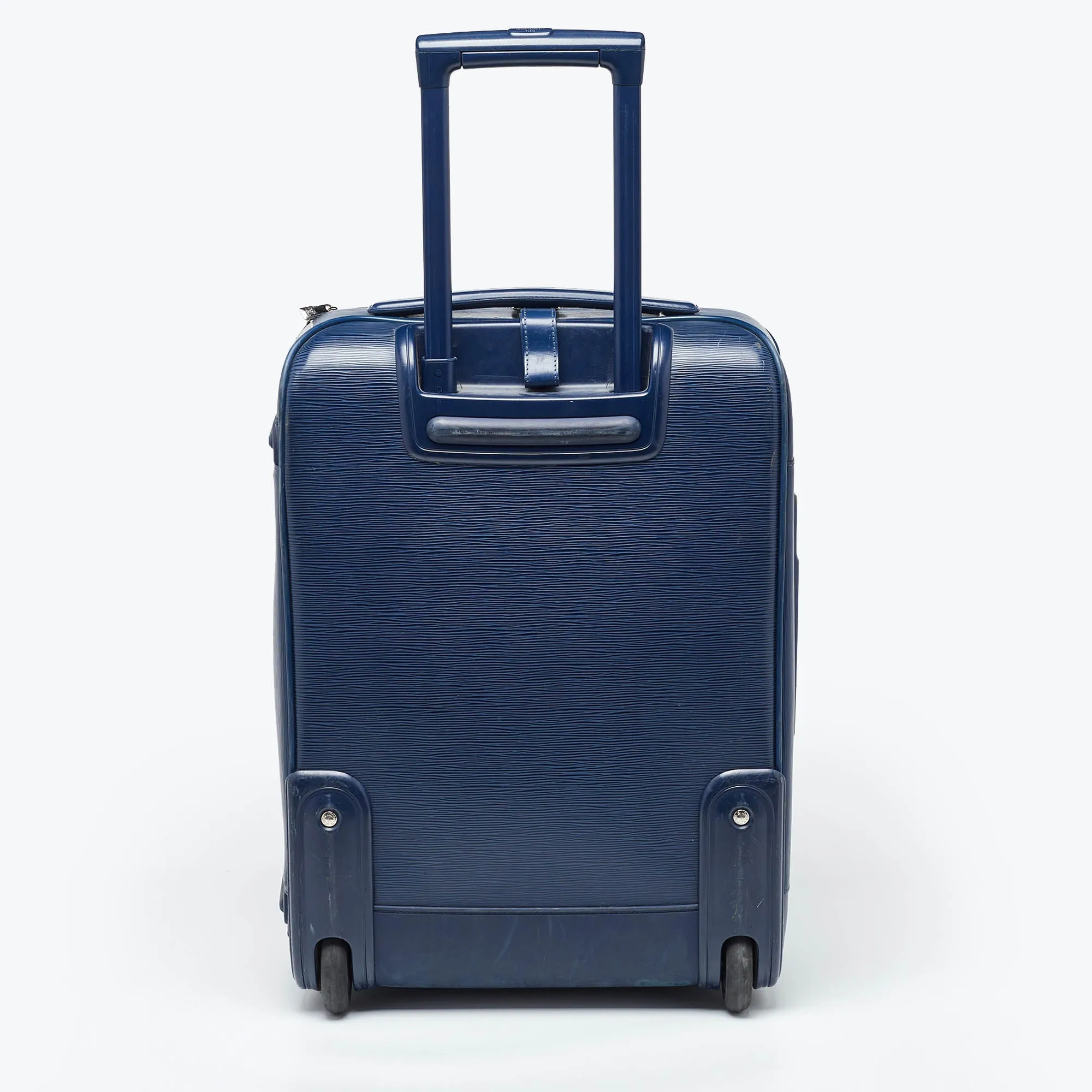 Louis Vuitton Blue Marine Epi Leather Pegase 55 Luggage