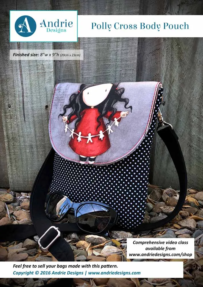 Polly Cross Body Pouch Pattern