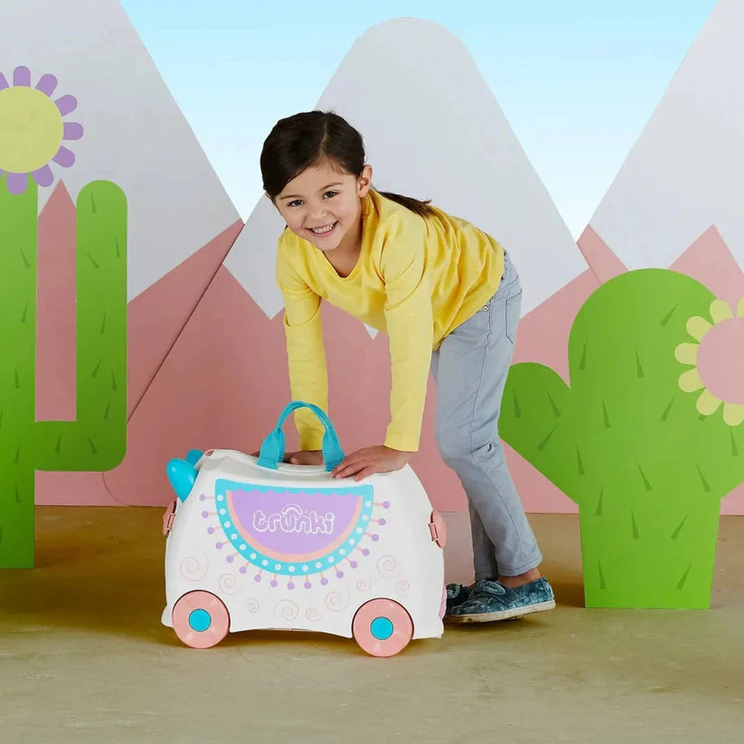 Trunki Ride-On Suitcase - Lola The Llama