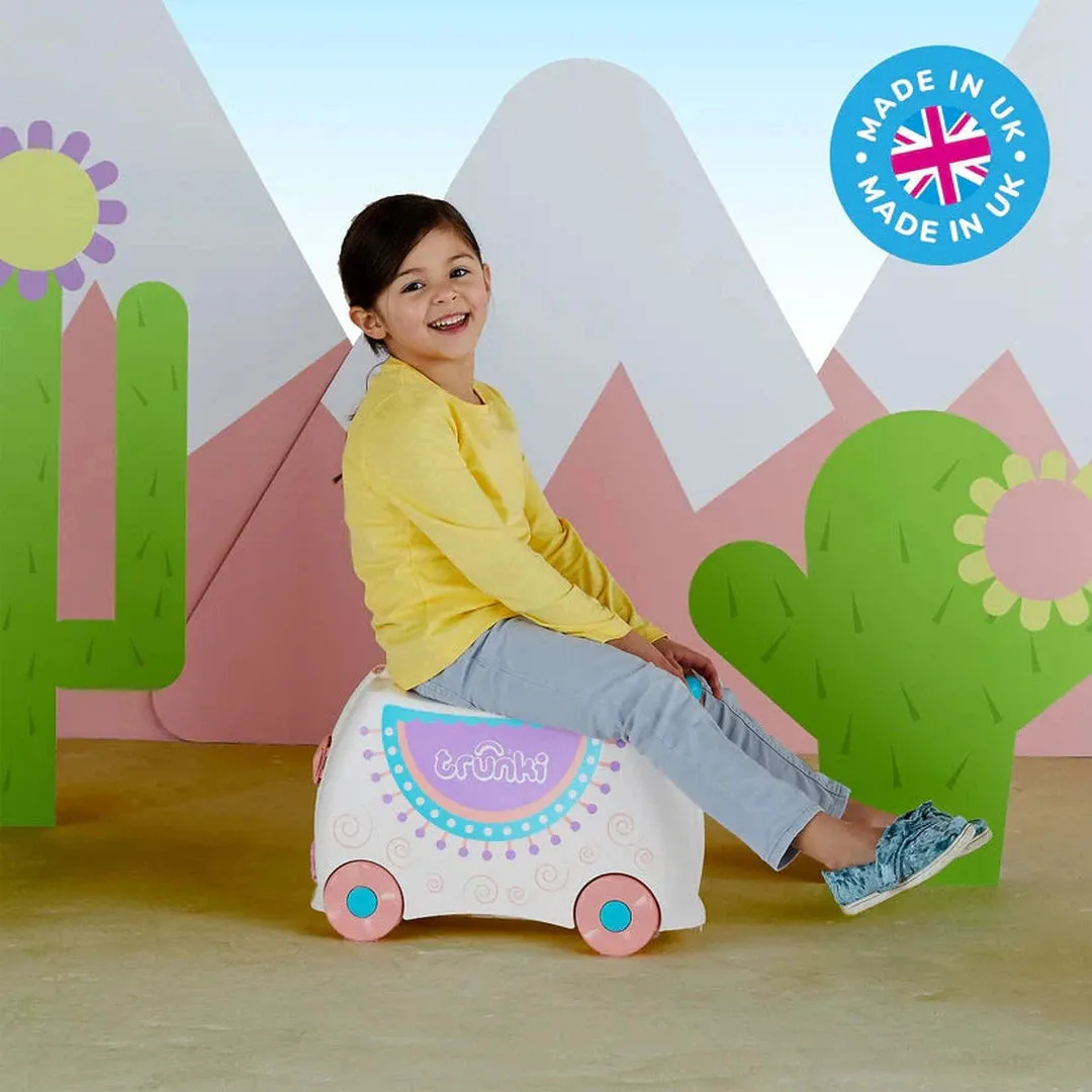 Trunki Ride-On Suitcase - Lola The Llama
